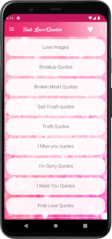 Sad Love Quotes & Broken Heart Screenshot1