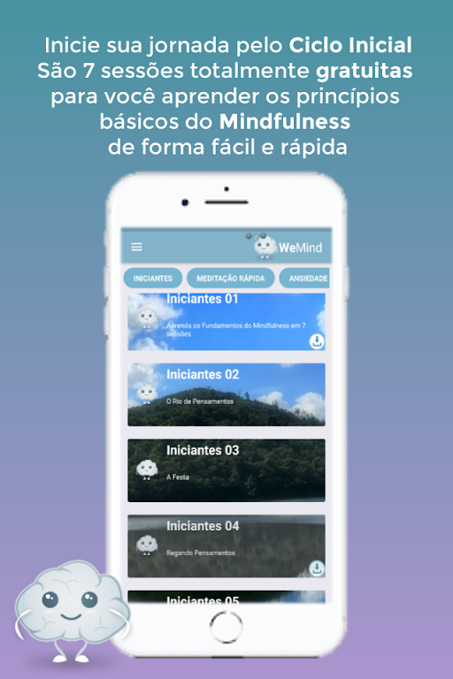 WeMind - ansiedade, sono, foco Screenshot2