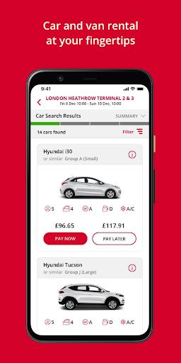 Avis Car Hire Screenshot4