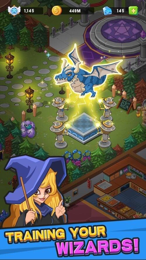 Idle Wizard College Screenshot2