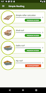 Simple roofing calculator Screenshot1