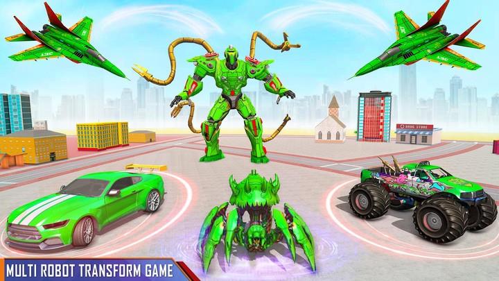 Octopus Robot Car - Robot Game Screenshot5