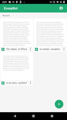 EssayBot - Write Essay For You Screenshot1