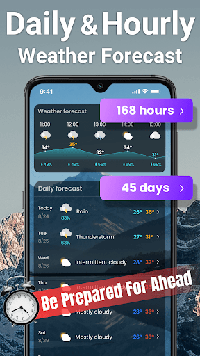 Weather Live radar & widgets Screenshot3