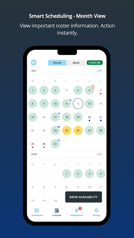 nimbus Employee App Screenshot2