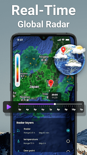 Weather Live radar & widgets Screenshot1