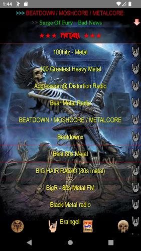 Heavy Metal & Rock Music Radio Screenshot1