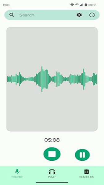 Fossify Voice Recorder Screenshot1