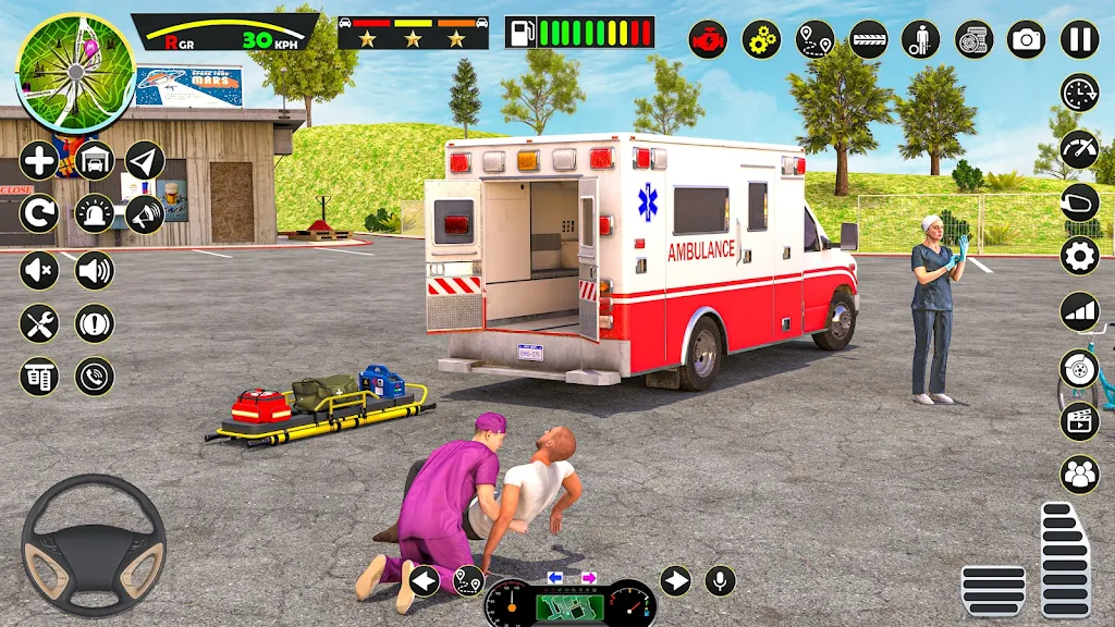 US Ambulance Driving Game 3D Screenshot1