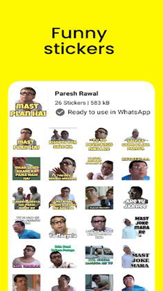 Bollywood Stickers : WASticker Screenshot3