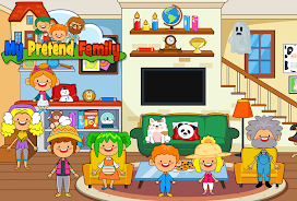 My Pretend Home & Family Town Screenshot4