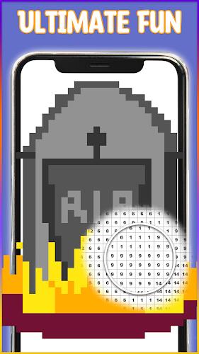 Halloween Pixel Art Coloring Screenshot6