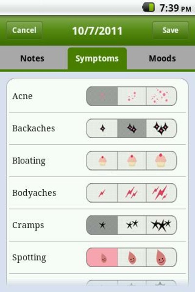 Period Tracker Screenshot2