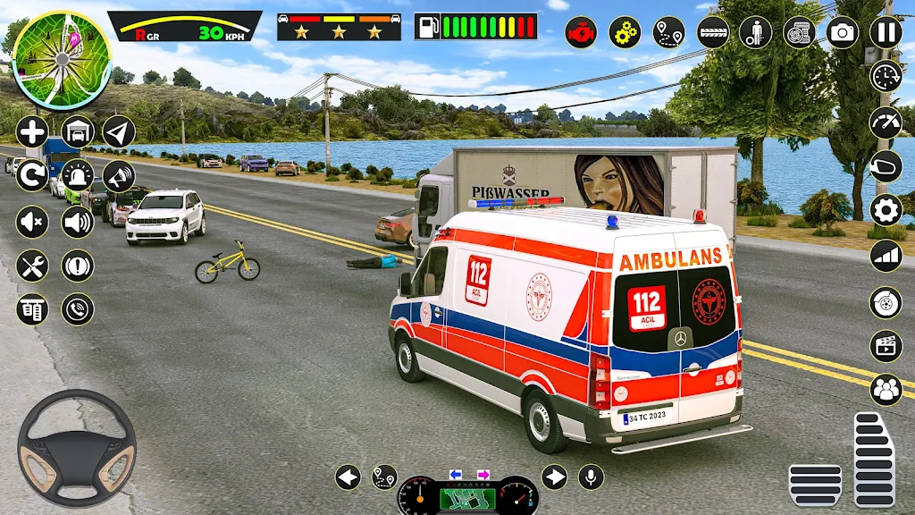 US Ambulance Driving Game 3D Screenshot3