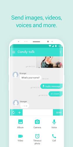 Candy Talk - Random Chat Screenshot2