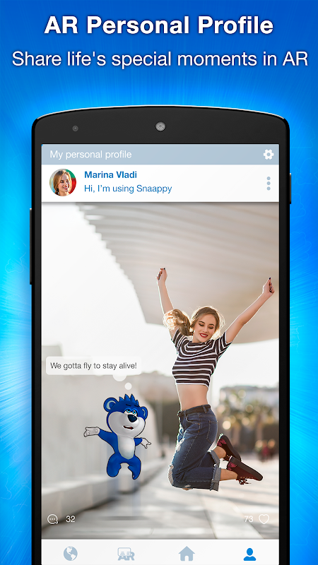 Snaappy - AR Social Network Screenshot2