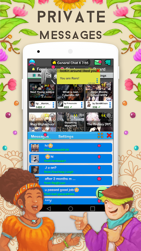 Chat Rooms - Find Friends Screenshot1