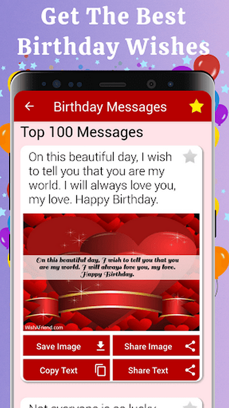 Birthday Cards & Messages Wish Screenshot2