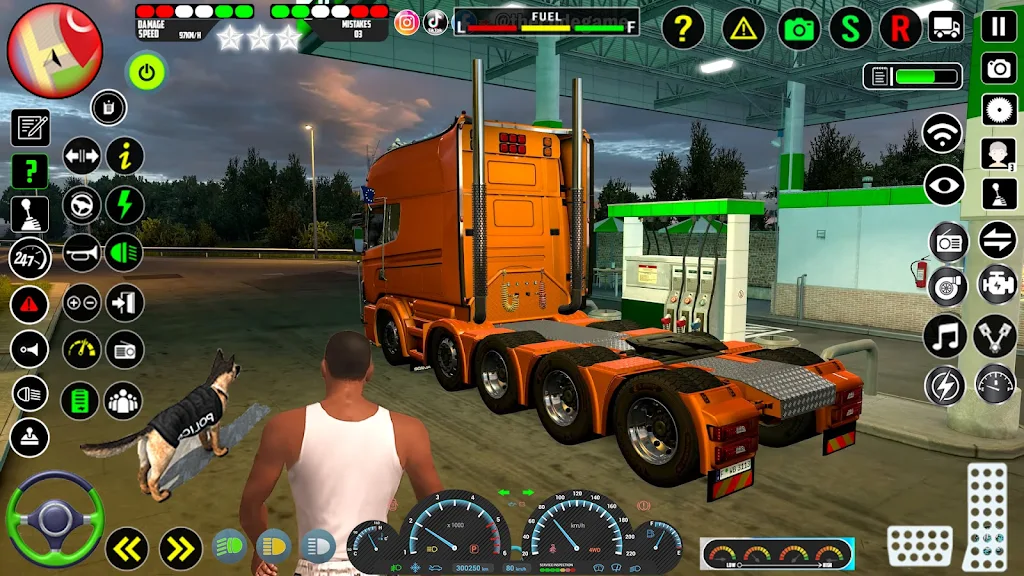 US Truck Driving 3D Truck Game Screenshot2