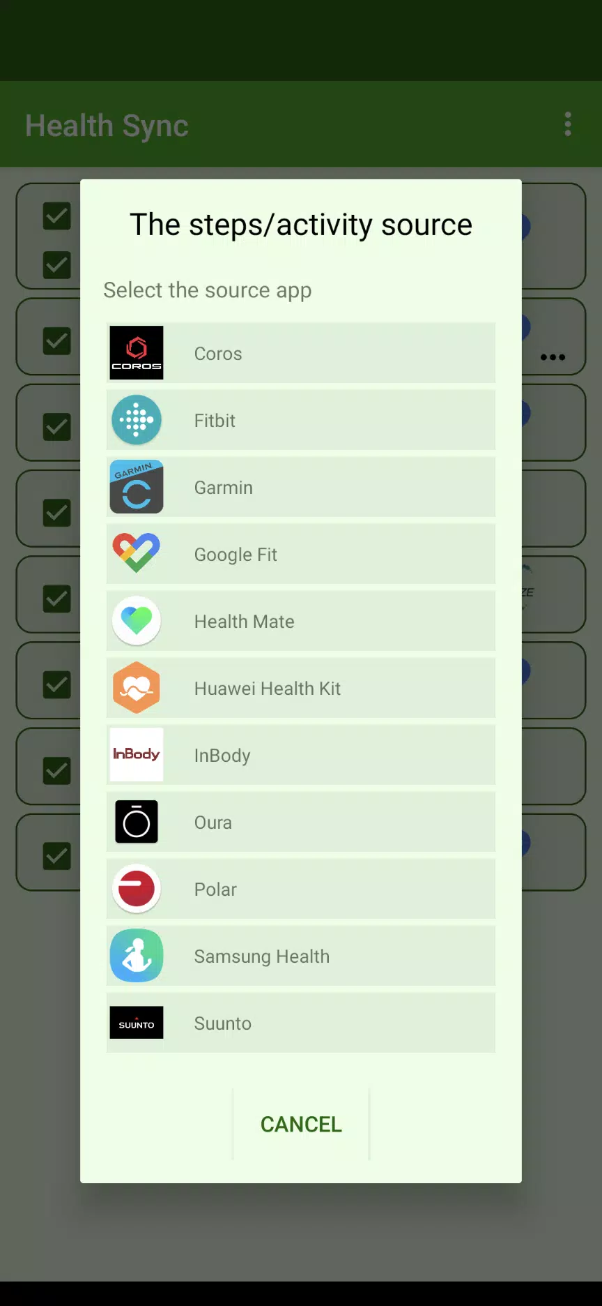 Health Sync Screenshot2