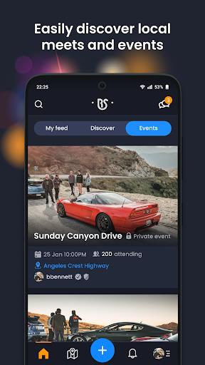 RoadStr - The Car Enthusiast Social Network Screenshot1