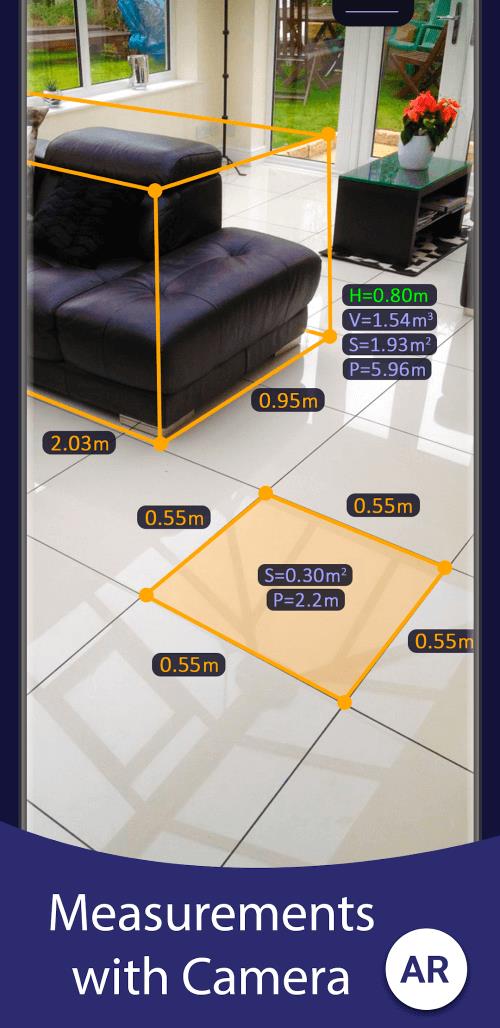 AR Ruler App Screenshot1