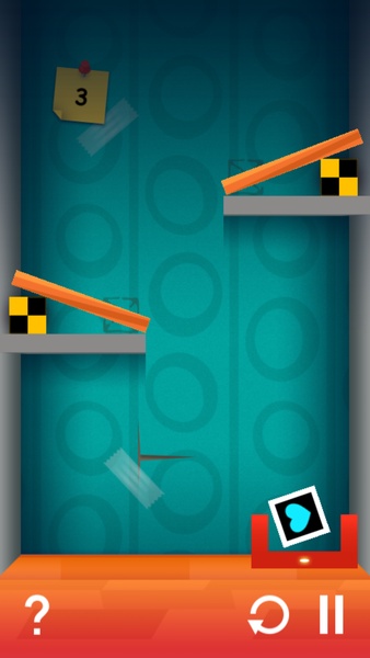 Heart Box - physics puzzle game Screenshot3