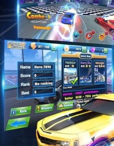 Speed Racing Screenshot1