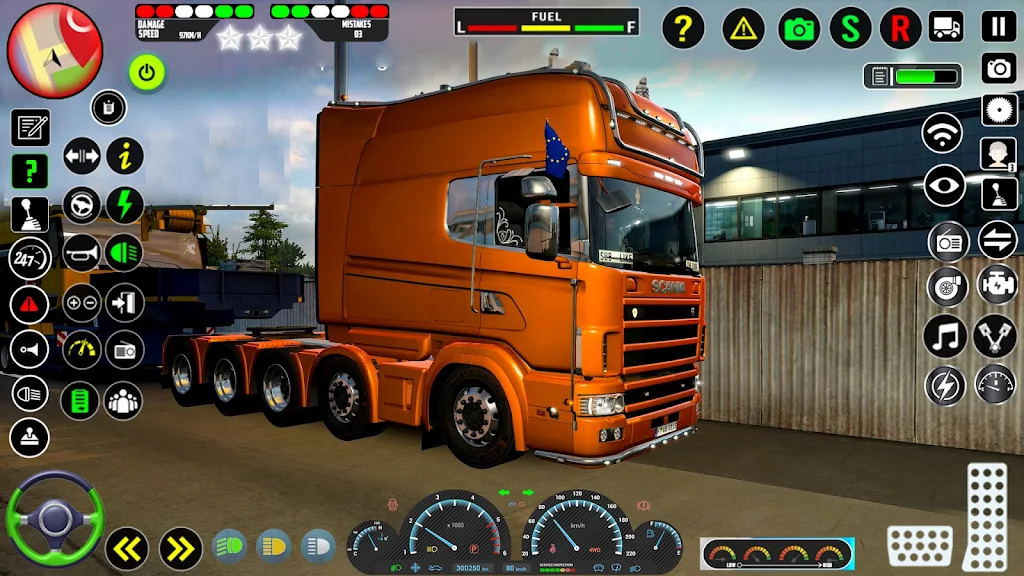 US Truck Driving 3D Truck Game Screenshot1