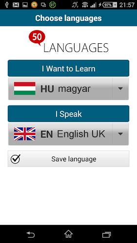 Learn Hungarian - 50 languages Screenshot1