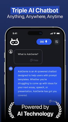 AskGenie: Chatbot AI Assistant Screenshot1