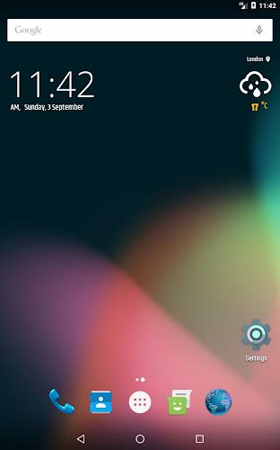 Simple weather & clock widget Screenshot13