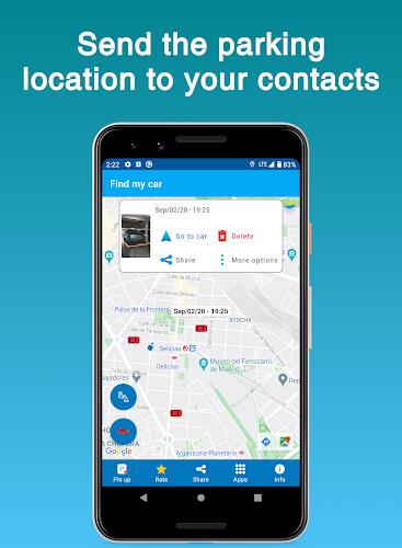 Find my car - save parking loc Screenshot5