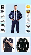 Men Police Suit - Photo Editor Screenshot8