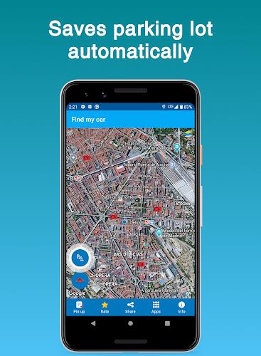 Find my car - save parking loc Screenshot2