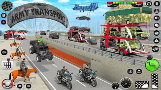 Army Vehicle Transport Truck Screenshot7