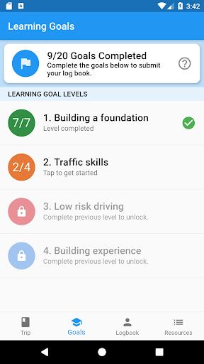 Roundtrip Learner Logbook Screenshot2