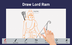 Drawing Lord Ram Screenshot3