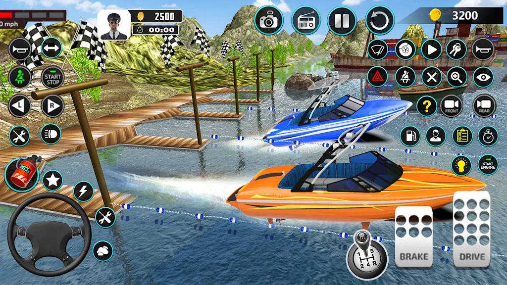 Crazy Boat Racing: Boat games Screenshot3