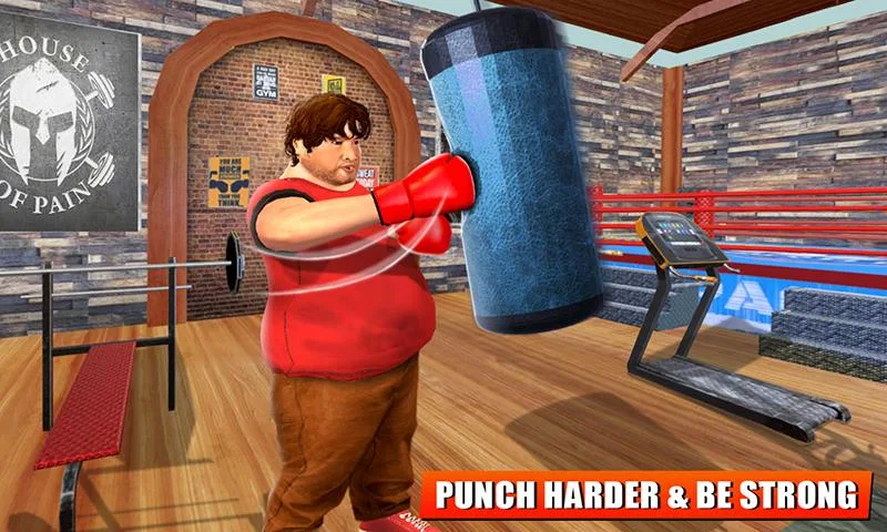 Fat Boy Gym Fitness Games Screenshot4