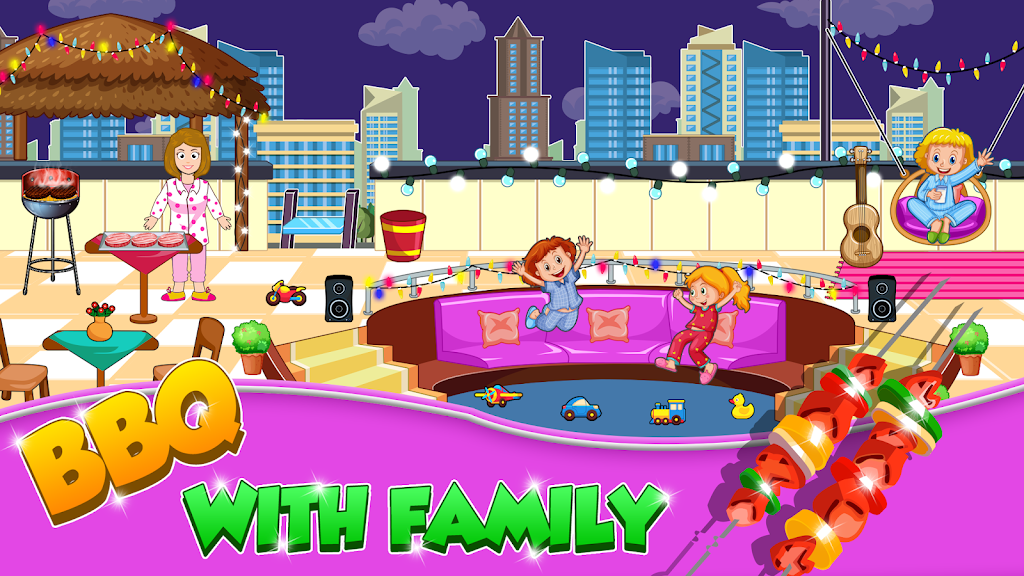 My Home City Pajama Party Screenshot4