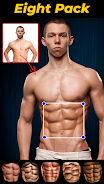 Six pack abs editor for Men Screenshot2