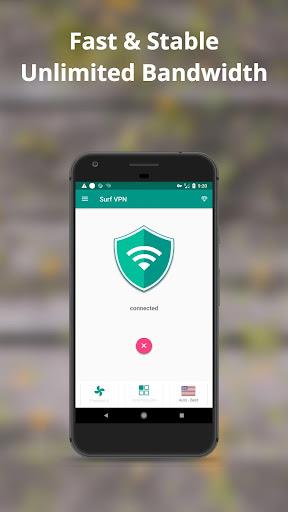 Surf VPN - Best Fast WIFI Hotspot Master Proxy Screenshot1