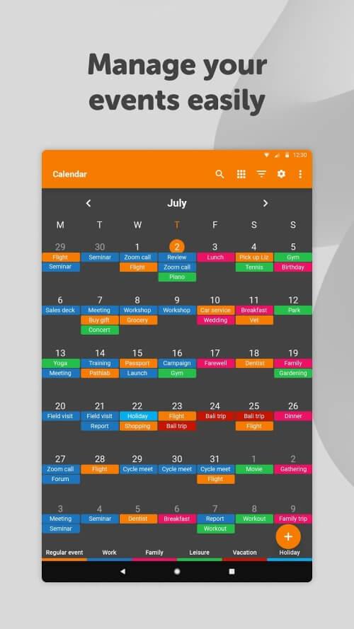 Simple Calendar Pro Screenshot6