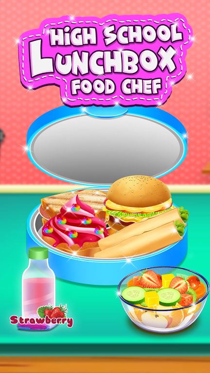 School lunchbox food recipe Screenshot1