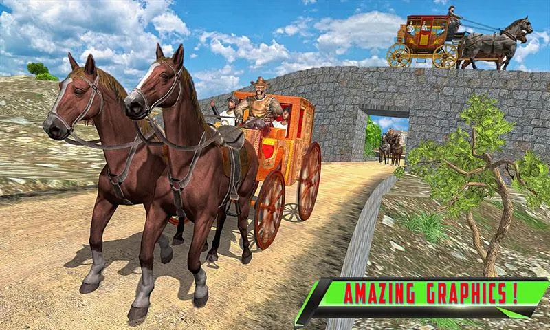 Horse Taxi City School Transport Pro Screenshot1