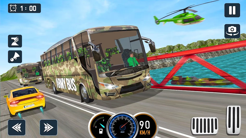 Army Bus Game Army Driving Screenshot4