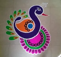 Peacock Rangoli Designs Screenshot2