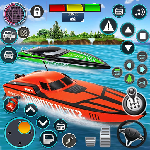Crazy Boat Racing: Boat games Screenshot1