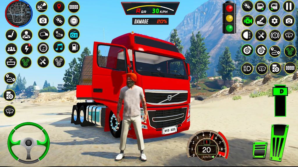 Real Cargo Truck Driving Games Screenshot1